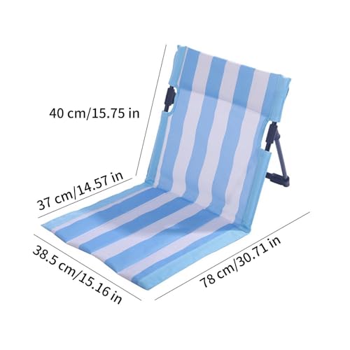 Chaise de plage contre le mal de dos matelas d'assise ergonomique - 6