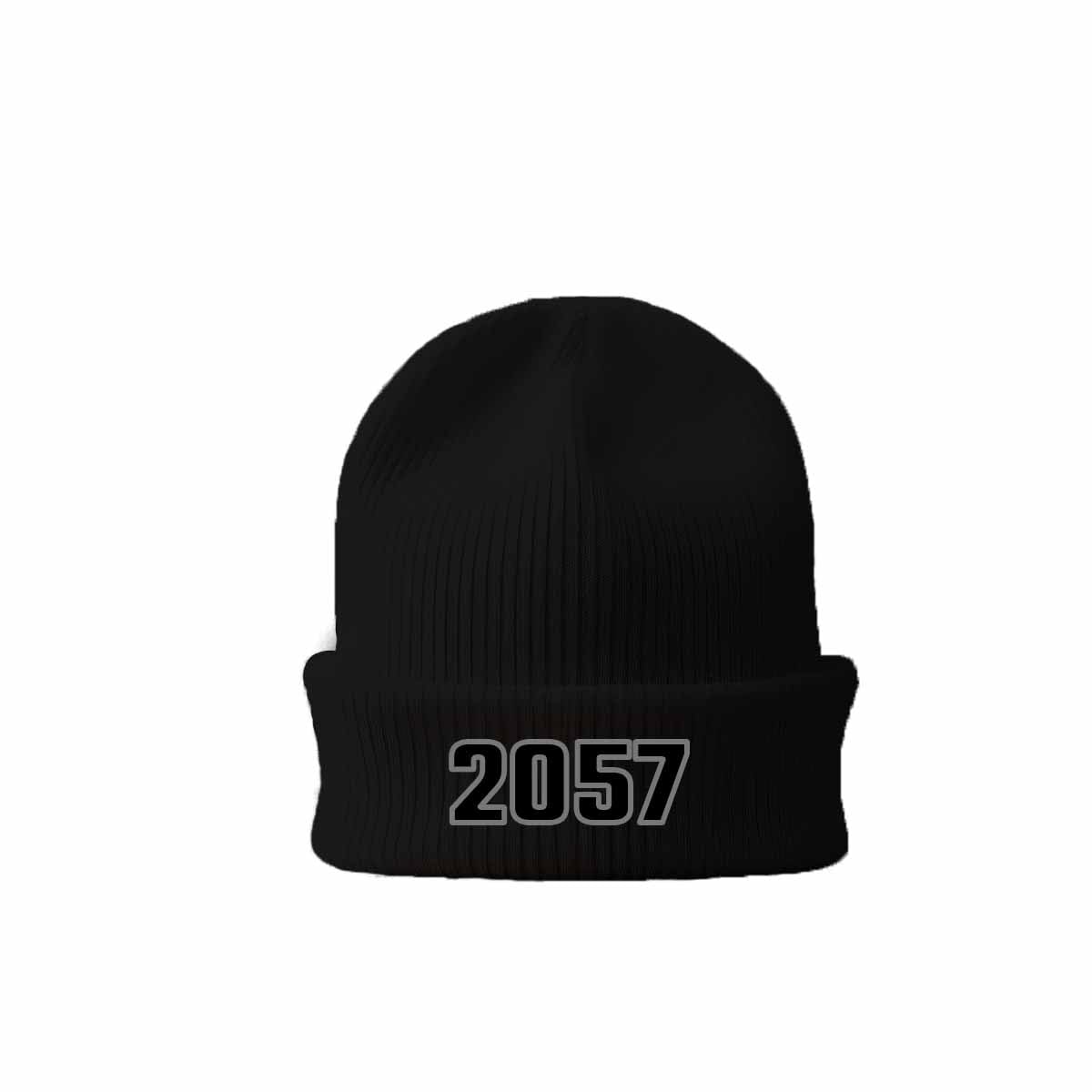 Beanie cuffed 2057 noir bonnet stretch isolant contre le vent hivernal