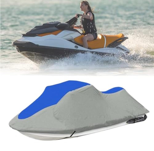 Miniatura 7 de Gycdwjh Funda Para Jet Ski Funda De Lancha Motora Cubierta Para Barco De Moto Acuática Pwc Remolcable Impermeable Cubierta De Moto Acuática Personal Para Yamaha Sea-Doo Kawasaki,Xl 137 To 140