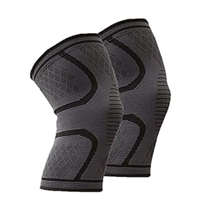 GvvcH 2 STKS Knie Ondersteuning Braces Knie Bandage Mouw Elastische Nylon Sport Compressie Knie Mouw voor Basketbal…