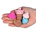 Kitty Cones Eraser Blind Box - Comes with a Kitty, Cone and Four Toppings - Series 1