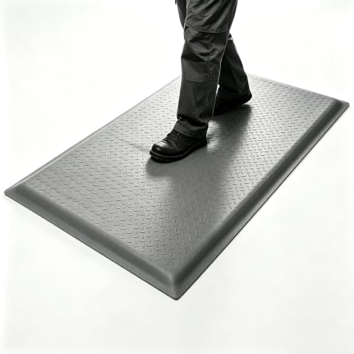 Image of 3 x 6 FT Anti Fatigue Mats 15 /16 Inch Thick Sponge Ergonomic Mat