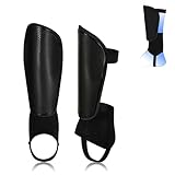 【Completer Schutz】Unser Fußball Shin Guards adoptieren Die robuste PVC-Schale wird mit einer dicken Schicht EVA-Schaum für doppelte Dämpfung und Stoßdämpfung kombiniert.Deshalb ist es gut, diesen Schienbeinschutz zu verwenden, wenn wir Fußball spielen