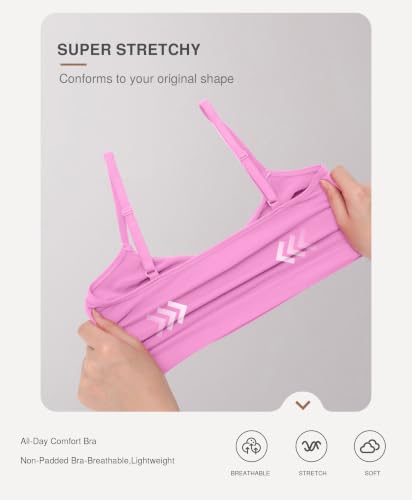 Image of Lover-Beauty Bralettes for Women Wireless Stretch Unlined Everyday Bra