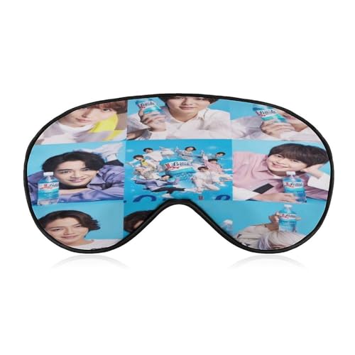 Hey! Say! JUMPアイマスク 遮光率99.99% 快眠グッズ 軽量 飛行機 旅行用 男女兼用 夏冬両用