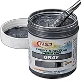 Gray Pigment for Epoxy Resin, Gelcoat, Paint - 4 oz
