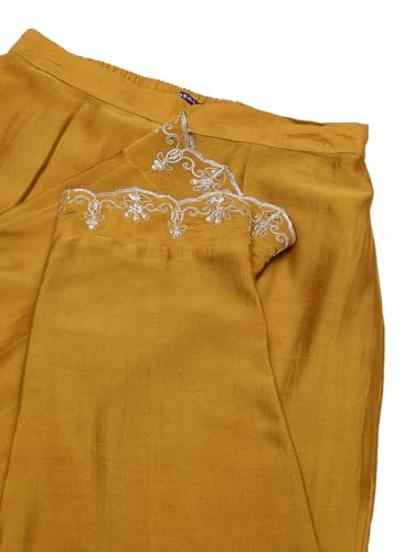 Image of MOKOSH Women's Embroidered Alia Cut Anarkali Pant with Dupatta Set(DM-469)