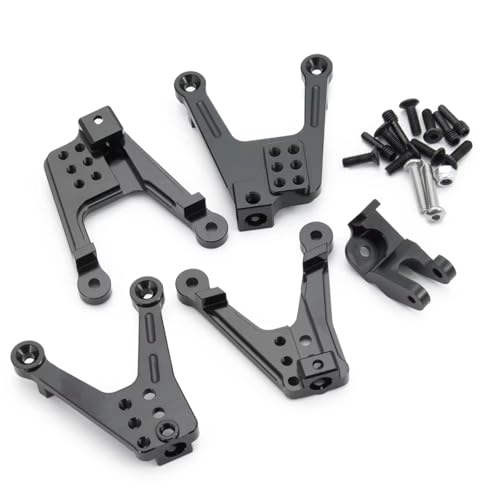 Amortisseurs RC SCX10 II en alliage d'aluminium usiné pour suspension crawler 1/10
