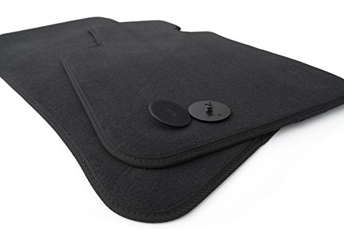 Fussmatten E87 E88 E81 E82 (Velours) Automatten Original Qualität 2-teilig vorn schwarz inkl....