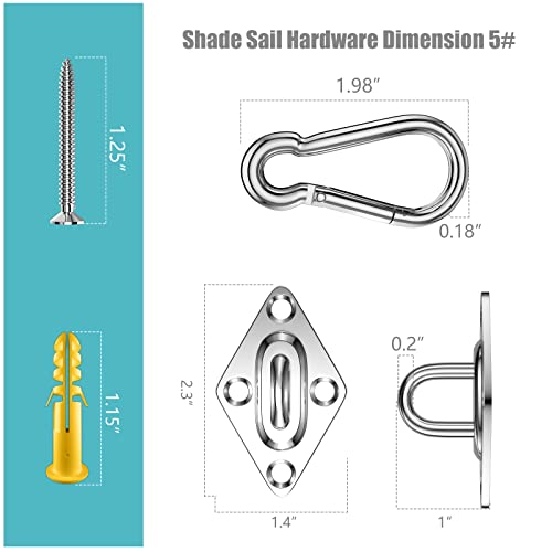 Shade Sail Hardware Kit