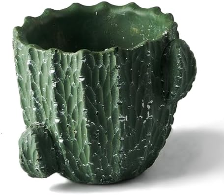 Cactus Shape Flowerpot Succulent Plant Garden Pot for Cactus Herb...