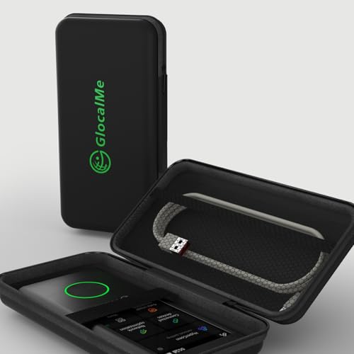 GlocalMe Protective Travel Case for Numen Air 5G Portable WiFi De...