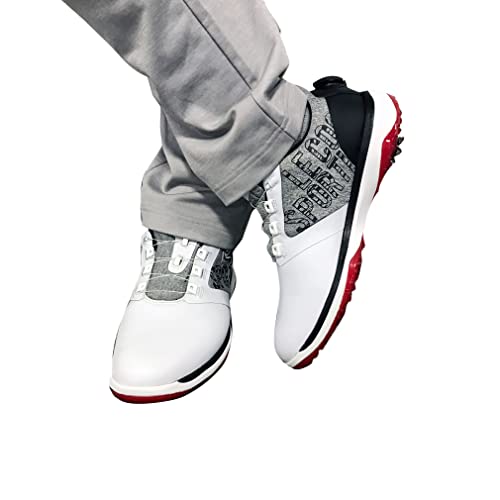 [ルコックスポルティフゴルフ] ゴルフシューズ ソフトスパイク ダイアル式 防水設計 安定感 幅広 グリップ 9枚目