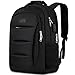 Produktbild IIYBC Laptop Rucksack, 15.6 Zoll Diebstahlschutz Reise Rucksack mit USB-Ladeanschluss, Business Schulrucksack dayback Freizeit Rucksack für Herren und Damen (schwarz)
