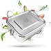 Produktbild CF-Unity Premium Lunchbox Edelstahl mit DuoSlic System - auslaufsicher, langlebig & flexibel einsetzbar - nachhaltige Metall Brotdose mit 3 Fächern - ideal für Kindergarten, Schule & Arbeit