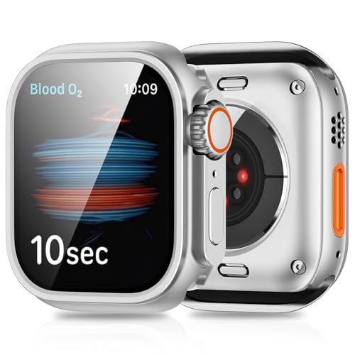 Funda Apple Watch 41mm que evita arañazos convirtiendo el diseño a estilo Ultra 2