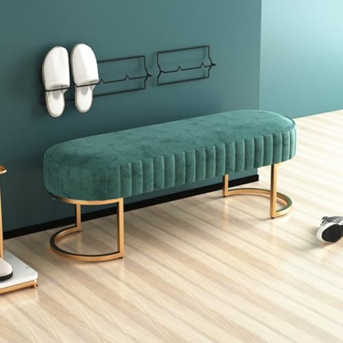 Banc à chaussures avec rangement en tissu confortable et structure robuste