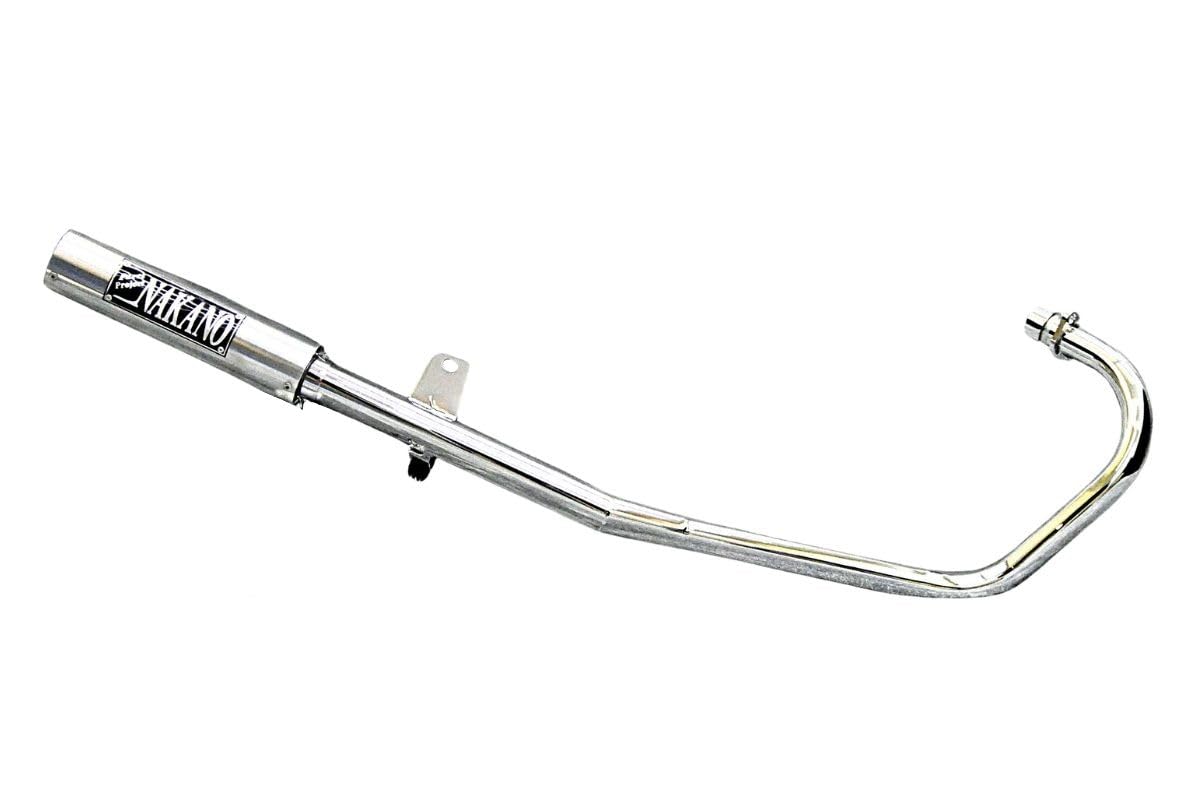 GN125 ナカノ管 Amazon | GN125 ナカノ エンデ マフラー管 メッキ42.7πアウター