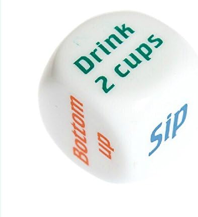Amazon Smartdealspro 面白い飲み物を飲むサイコロゲームの決戦はパーティのバー パブのギフト 2個入り ダイス サイコロ おもちゃ