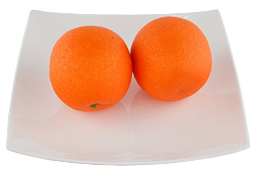Samyo 10Pcs Artificial Lifelike Simulation Orange Set Fake Fruit For House Kitchen Party Decoration #TOP6