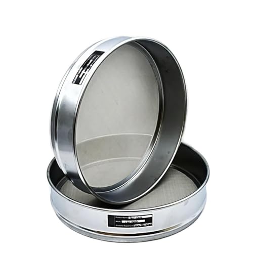 Tamis de test inox 304 de 30 cm robuste pour tri de précision