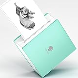 Phomemo Inkless Pocket Printer, Mini Sticker Printer, M02 Bluetooth Wireless Portable Thermal, Compa