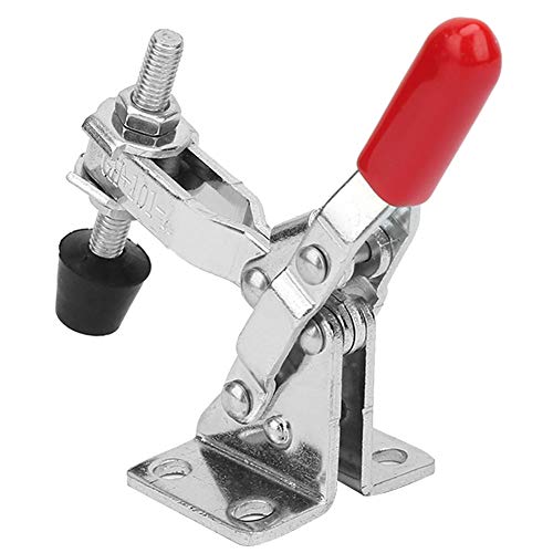 Keenso Vertical Switchover Clamp with Quick Releases - 50 Kg Stop Capacity - Ideal for Sheet Metal, Circuit Boards and Welding GH 101a