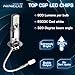 NINEO H3 LED Fog Light Bulbs - CSP Chips 6500K 800LM Cool White Extremely Bright - Pack of 2