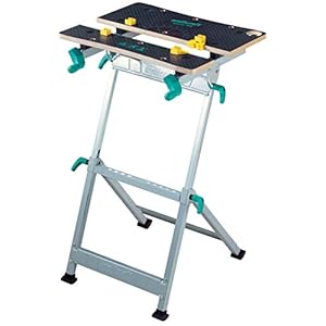 Wolfcraft MASTER 600 Spann- und Arbeitstisch 6182000 – höhenverstellbar/Universell einsetzbarer & robuster Werktisch/Ideal für Heim- und Handwerker