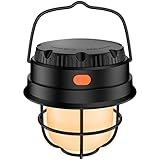 Tavaler Campinglampe, LED Camping Lampe Batteriebetrieben 4 Leuchtmodi Dimmbar Camping Lampen Batterie AA Zeltlampe IPX5 Wasserdicht Camping Licht Notfallleuchte für Stromausfällen, Wandern, Notfall
