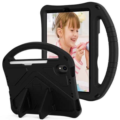 Coque iPad mini 7 2024 pour enfant en EVA rouge antichoc