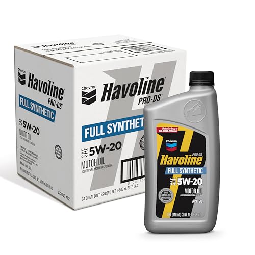 Image of HAVOLINE (223721482-6PK 5W-20 Synthetic Motor Oil - 1 qt. (Pack of 6) (223502482)