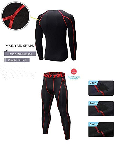 Long Underwear Mens Thermals Base Layer Men Cold Weather Gear Long Johns for Winter Cycling Running Hunting - Image 4
