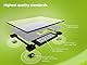 Soehnle Style Sense Comfort 600 Personen Digitalwaage mit Tragkraft bis 200 kg, Waage mit extragroßem LCD-Display, Personenwaage für sicheren Stand