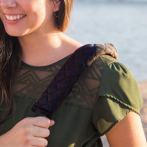 Royago Universal Car Seat Belt Pad Cover Kit, 2-Pack Black Soft Car Safety Seatbelt Strap Shoulder Pad For Adults And Children,Helps Protect Your Neck And Shoulder (Black) #TOP6