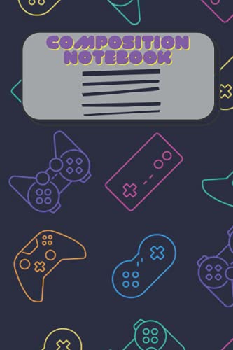 Composition Notebook: Retro games image 2