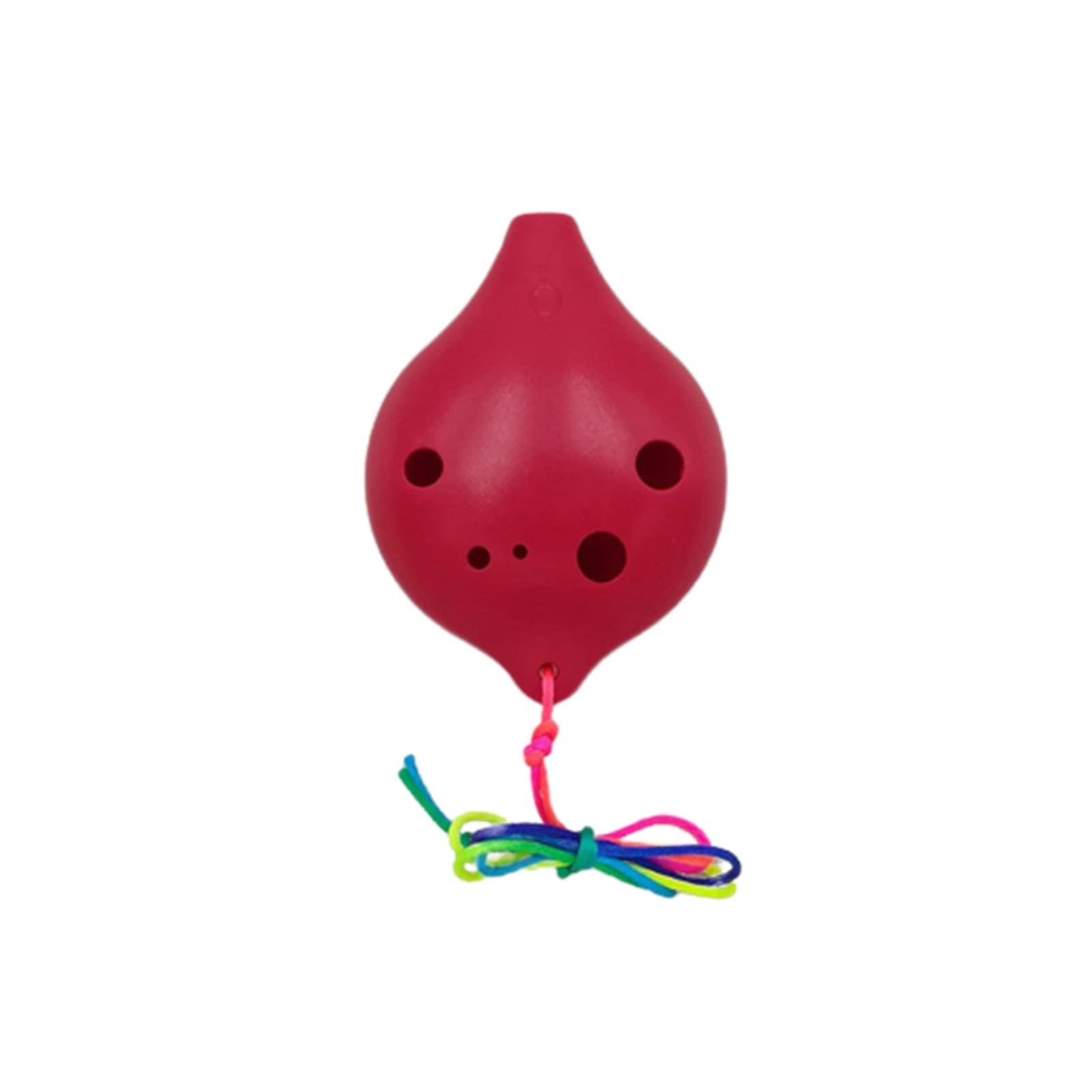 Ocarina Portatile Ocarina di Plastica in Resina A 6 Fori Bocca Corta Acuti Tono C Tono SC Tono Sc Ocarina per Bambini in Plastica per Studenti (Color : 3/4)