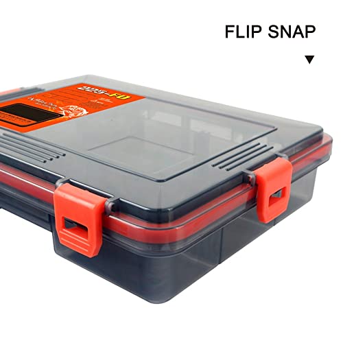 MiOYOOW Tackle Dividers, Lure Tray Detachable Storage Waterproof Box for Holding Bait Hook Fly Fishing Tool Accessory - Image 4