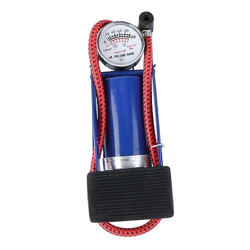 Abaodam Portable Tire Air Pump for Bike Multi-Functional Valves High-Pressure Foot Pump Inflator for Car Bike Motorcycles Boats Beds