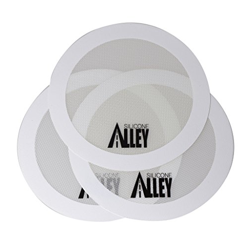 Non-stick Mat Pad [3 Pack] / Silicone Rolling Baking Pastry Mat Large Round 9.5