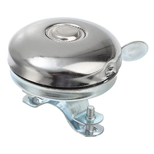 HEMOTON Retro Bike Bell Metal Handlebar Mini Vintage Cycling Horn Bike Bell Ring Loud Melodious Echo for All Ages