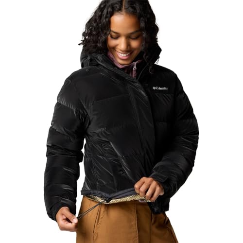 Columbia Bulo Point III Down Jacket - Women's, Black Velvet Sheen, M3