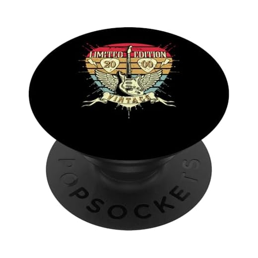 2000 Vintage Cumpleaños Vintage Edición Limitada Hombres Mujer Regalo PopSockets PopGrip Intercambiable