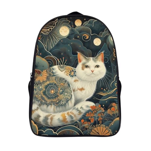 Sac d'école pour enfants style-8 motif 3D dimensions 40x28x16 cm