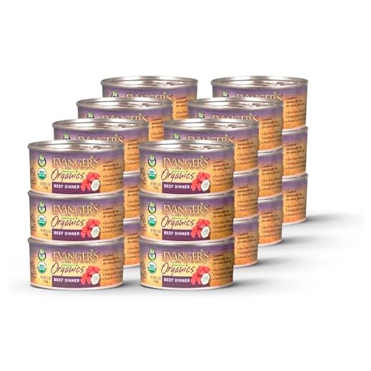 Evanger's Organic Beef Dinner for Cats