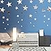 Removable Acrylic Mirror Setting Wall Sticker Decal for Home Living Room Bedroom Decor (Style 7, 32 Pieces)