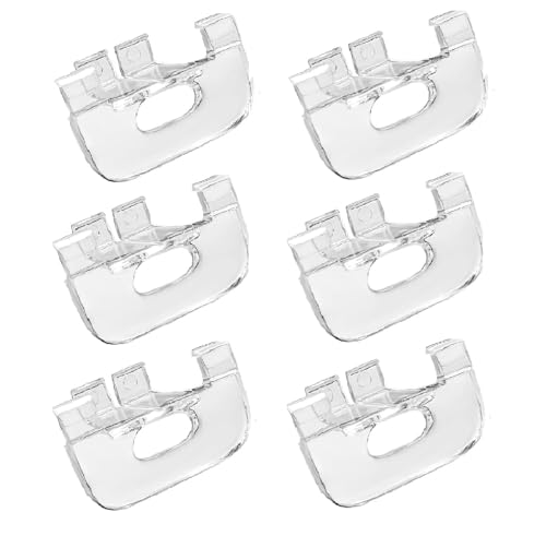 6 Pack Graber Bali Springs Cordless Honeycomb Shade Lift Handles(Made After 2015) - Cordless Shade Handle Bali Blinds Replacement Parts for Top Down Bottom up 3/4' Pleat Mini Blinds Cellular Shades