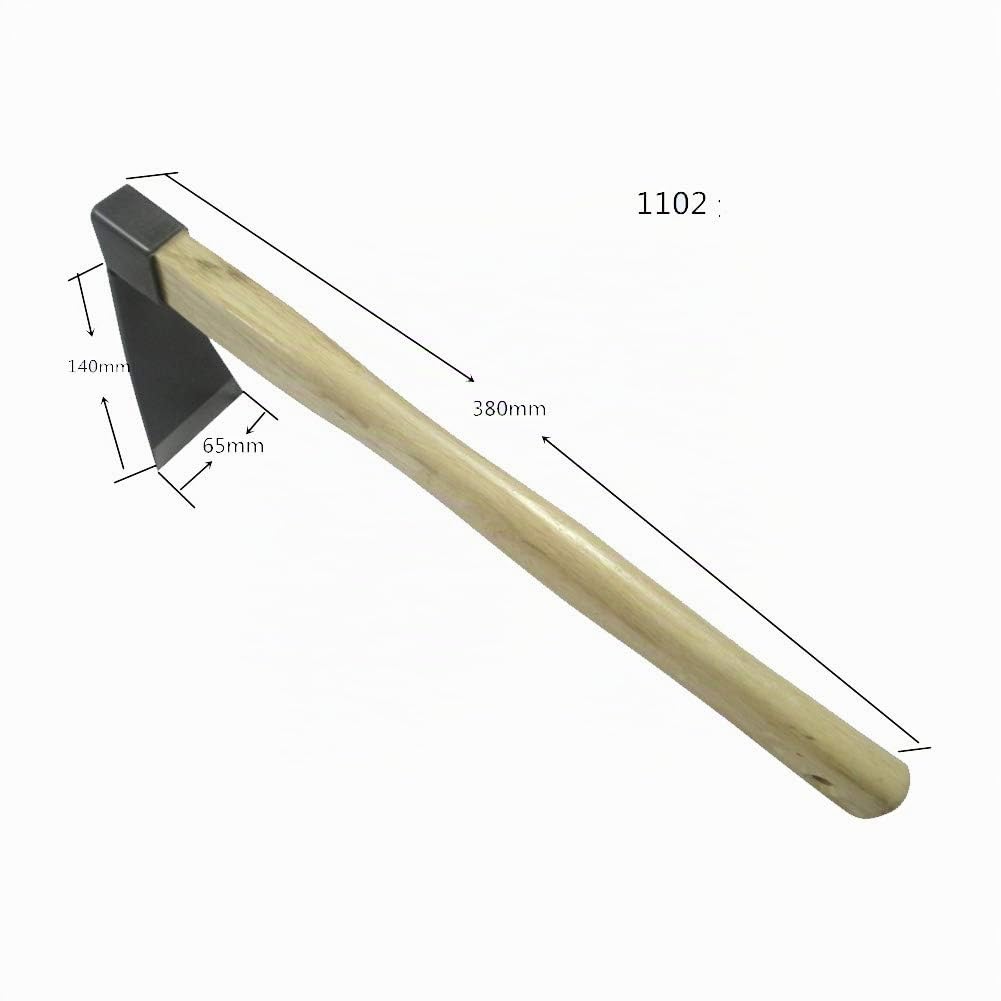 Azada Forjada Japonesa, 2,5 Pulgadas por Cabeza De Cuchilla De Acero Inoxidable De 5,5 Pulgadas