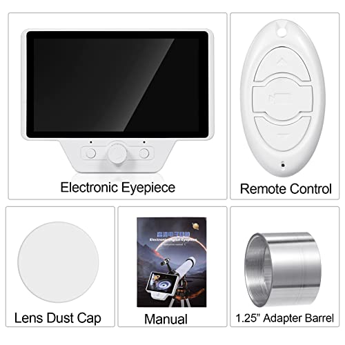 LIANGYAN Ocular Eletrônica para Telescópio Câmera Digital Gravador de Vídeo com Conexão Wi-Fi e Cont