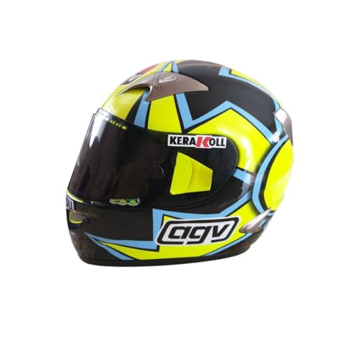 Valentino Rossi HELMET 1/5 VR46 MINI HELMETS,UNISEX,MULTI,One Size